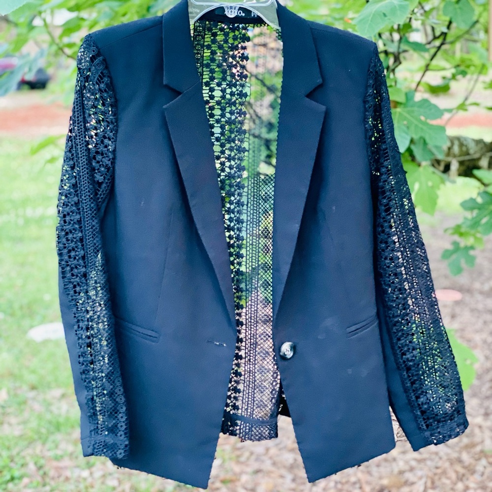 Black XOXO Blazer